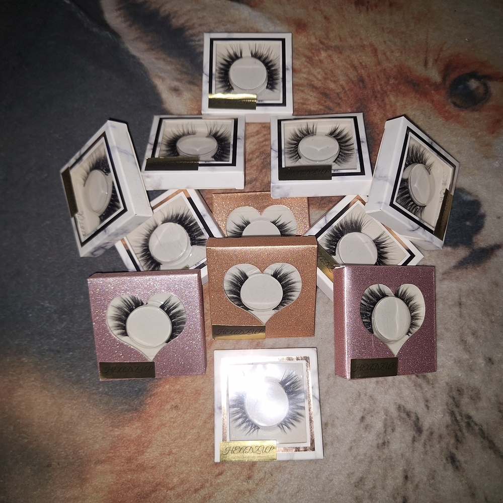 Doll Cat False Eyelashes Set